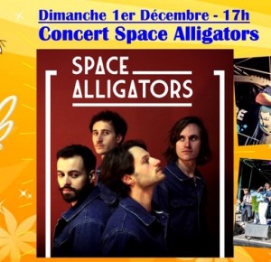 Concert des Space Alligators